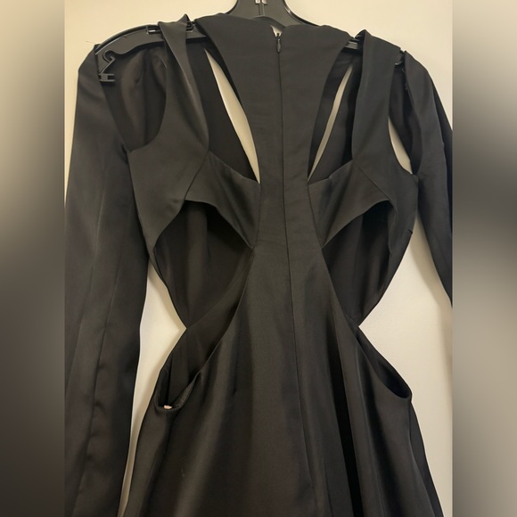 Fame and Partners Black Ophelia Cutout Dress - Picture 7 of 8